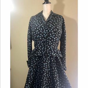 Vintage Mollie Parnis  Two Piece Elegant Dress